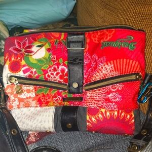 Desigual patchwork Crossbody bag